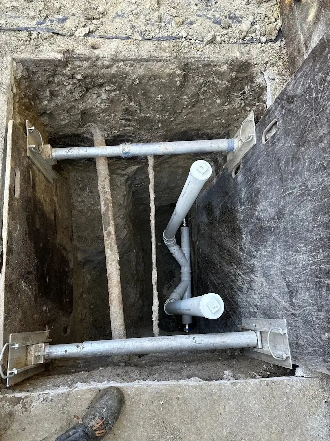 Experienced plumber completing Gas Line Repair work in Westville